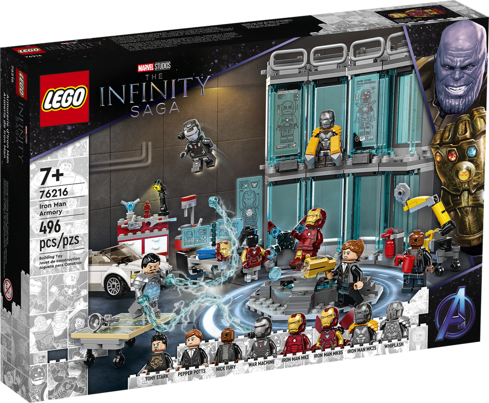 LEGO Super Heroes Marvel Armeria de Iron Man 76216