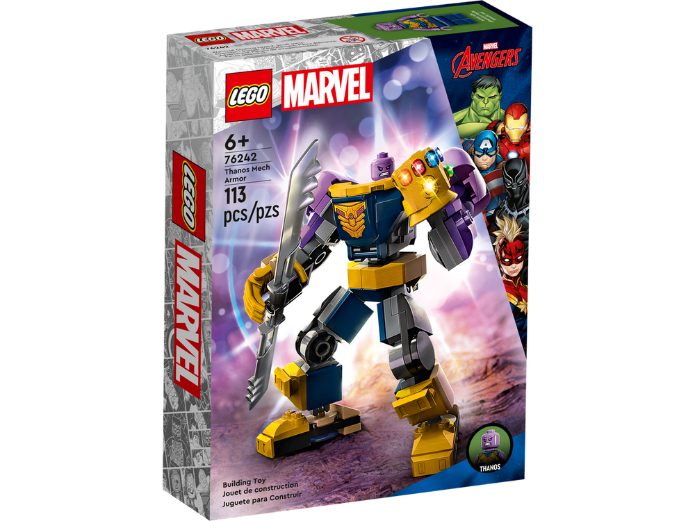 LEGO Super Heroes Marvel Armadura Robotica de Thanos 76242