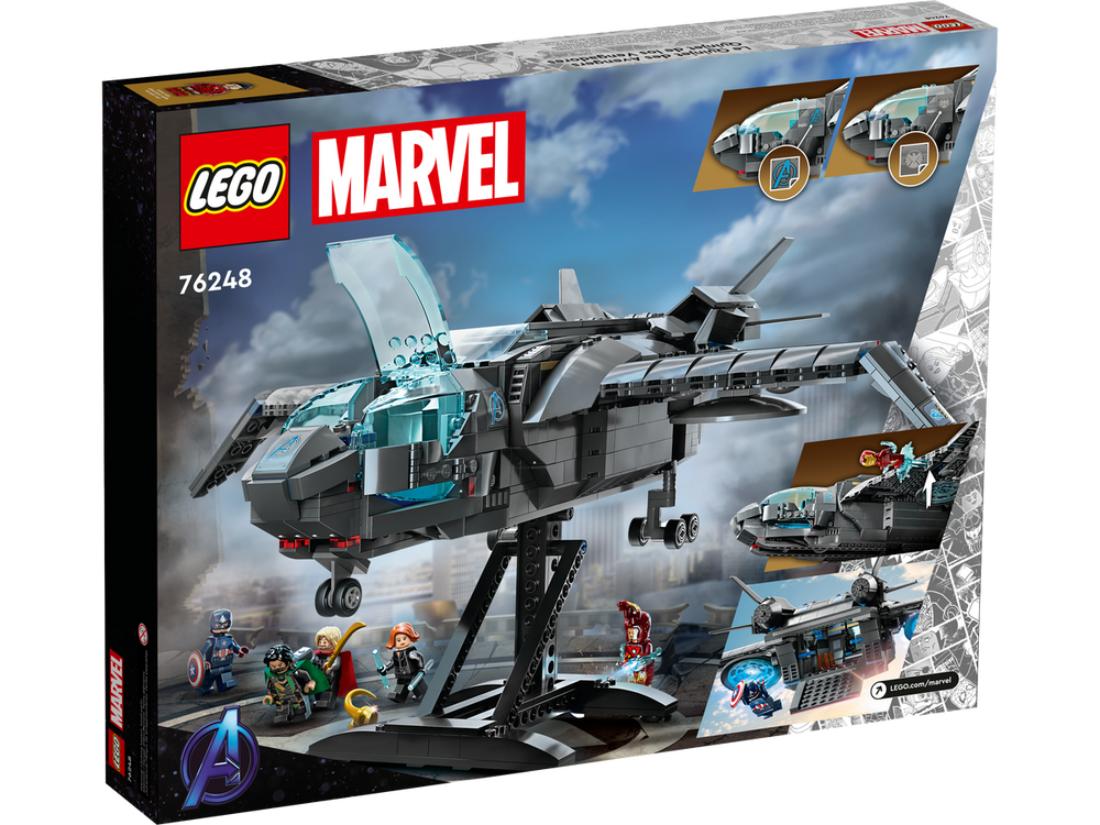 LEGO Super Heroes Marvel Quinjet de los Vengadores 76248