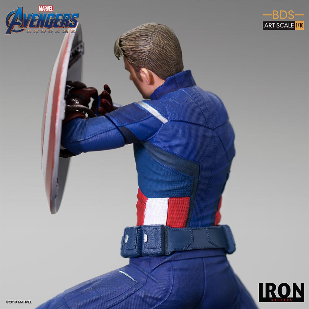 IRON Studios: Avengers Endgame - Capitan America 2023 Escala 1/10