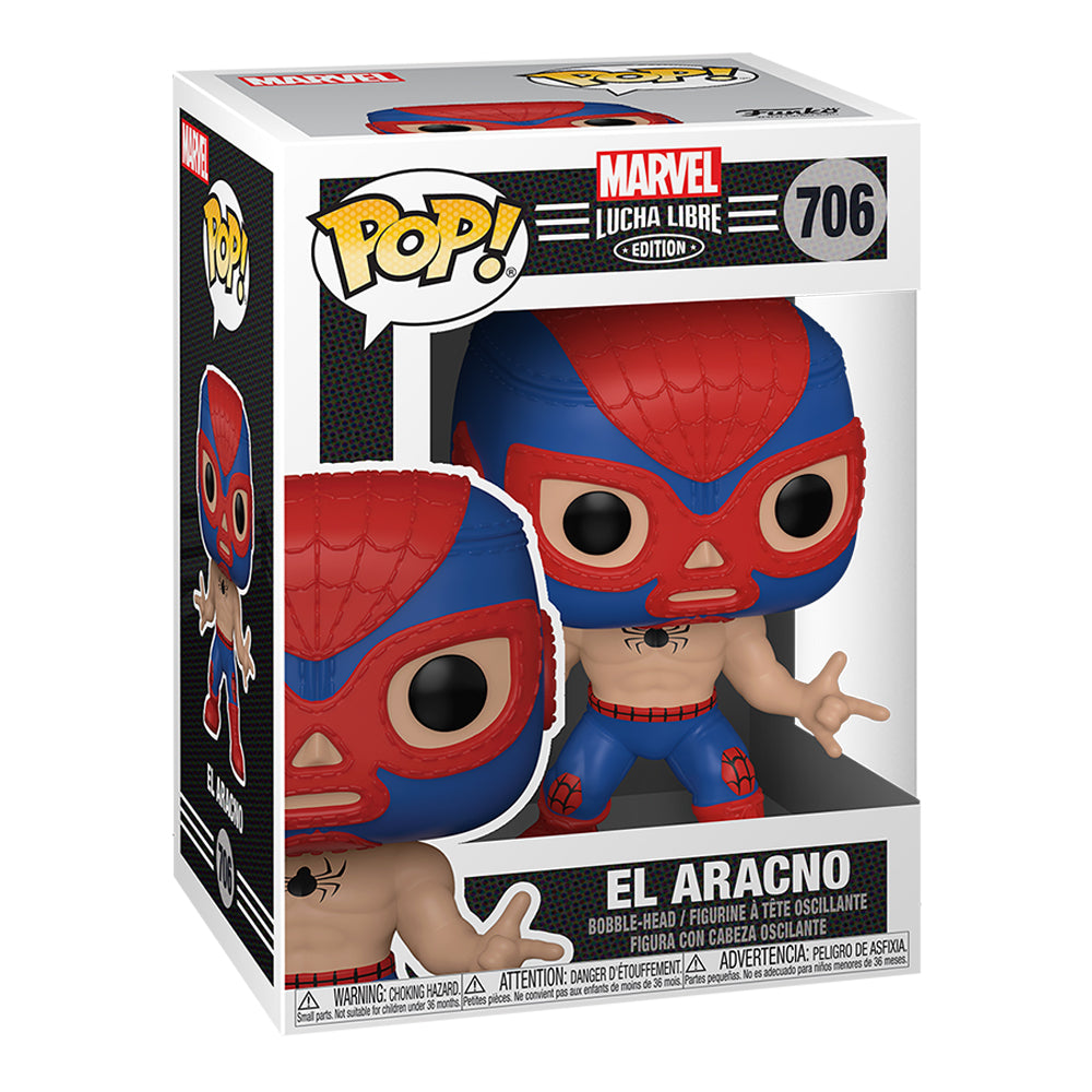 Funko Pop Marvel: Luchadores - Spiderman El Aracno