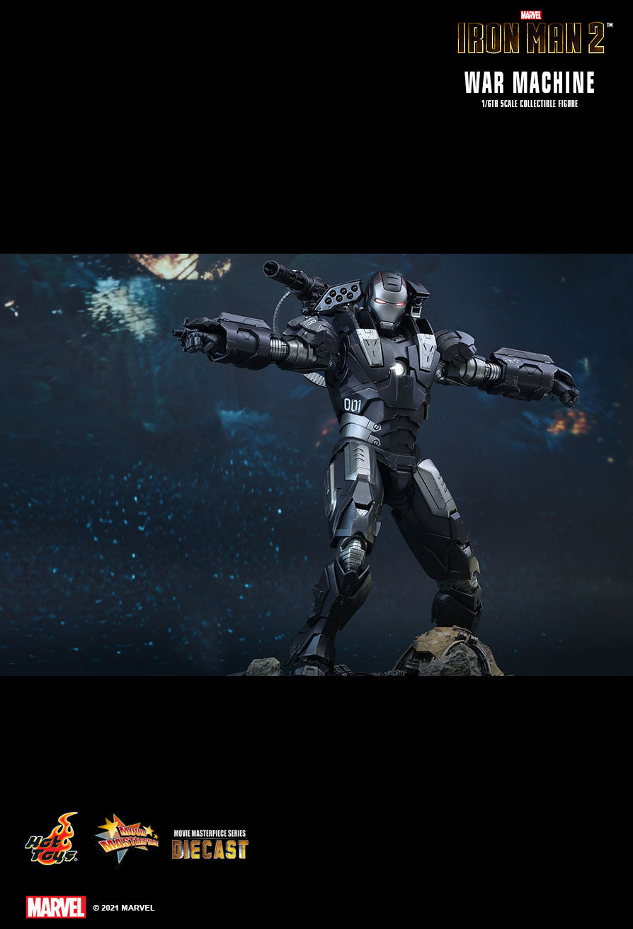 Hot Toys Marvel: Iron Man 2 - War Machine Escala 1/6
