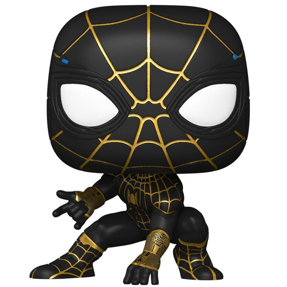 Funko Pop Marvel: Spiderman No Way Home - Spiderman Traje Negro y Dorado