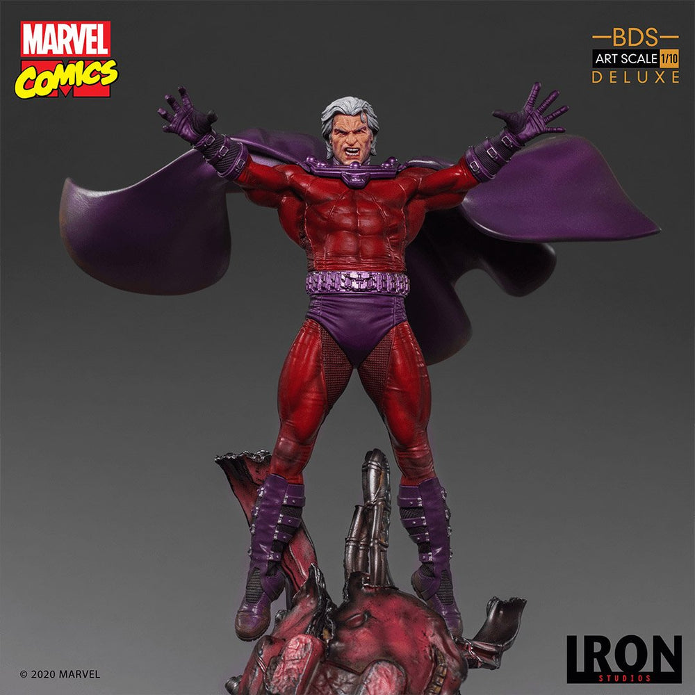 IRON Studios: X Men - Magneto Deluxe Escala de Arte 1/10