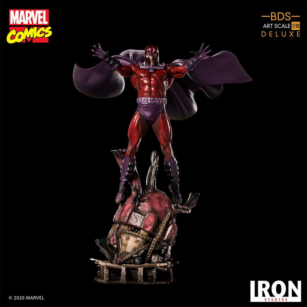 IRON Studios: X Men - Magneto Deluxe Escala de Arte 1/10