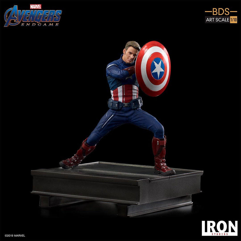 IRON Studios: Avengers Endgame - Capitan America 2023 Escala 1/10