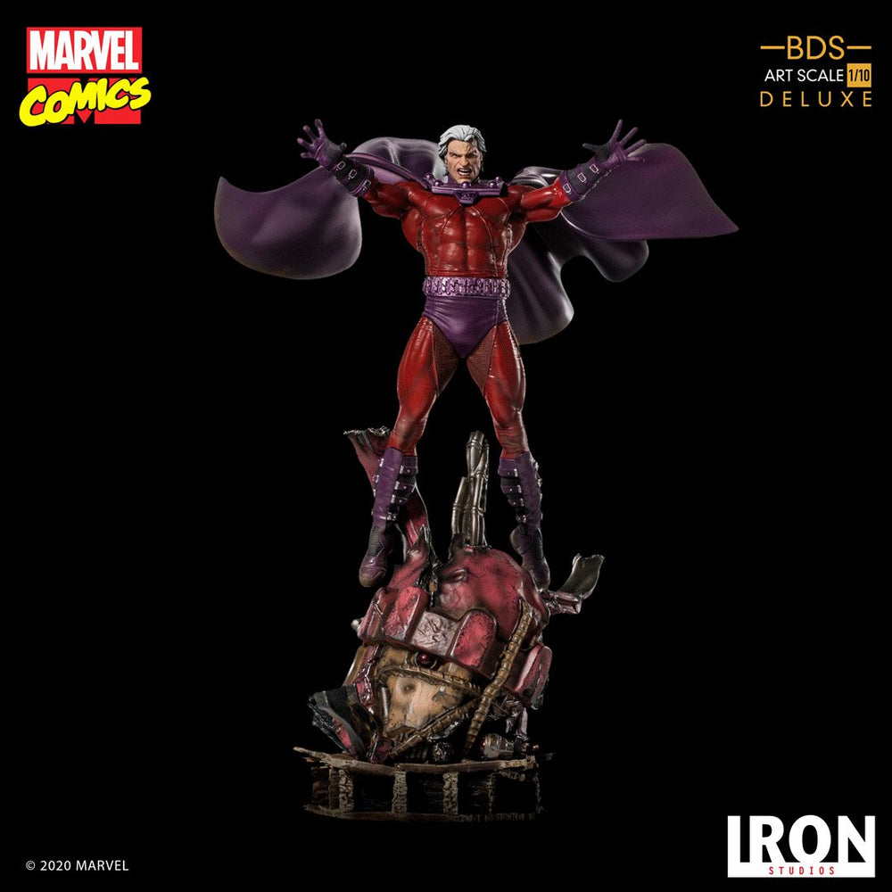 IRON Studios: X Men - Magneto Deluxe Escala de Arte 1/10