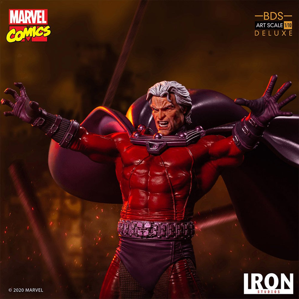 IRON Studios: X Men - Magneto Deluxe Escala de Arte 1/10