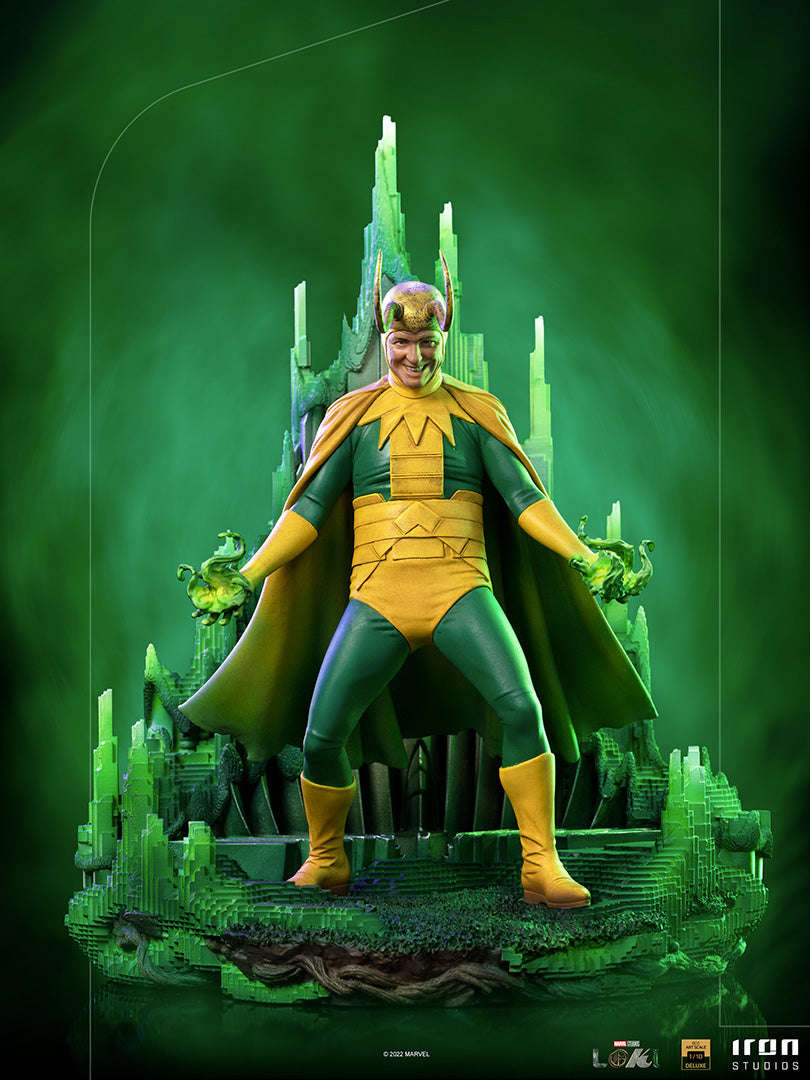 IRON Studios: Marvel Loki - Loki Variante Clasica Deluxe BDS Escala de Arte 1/10