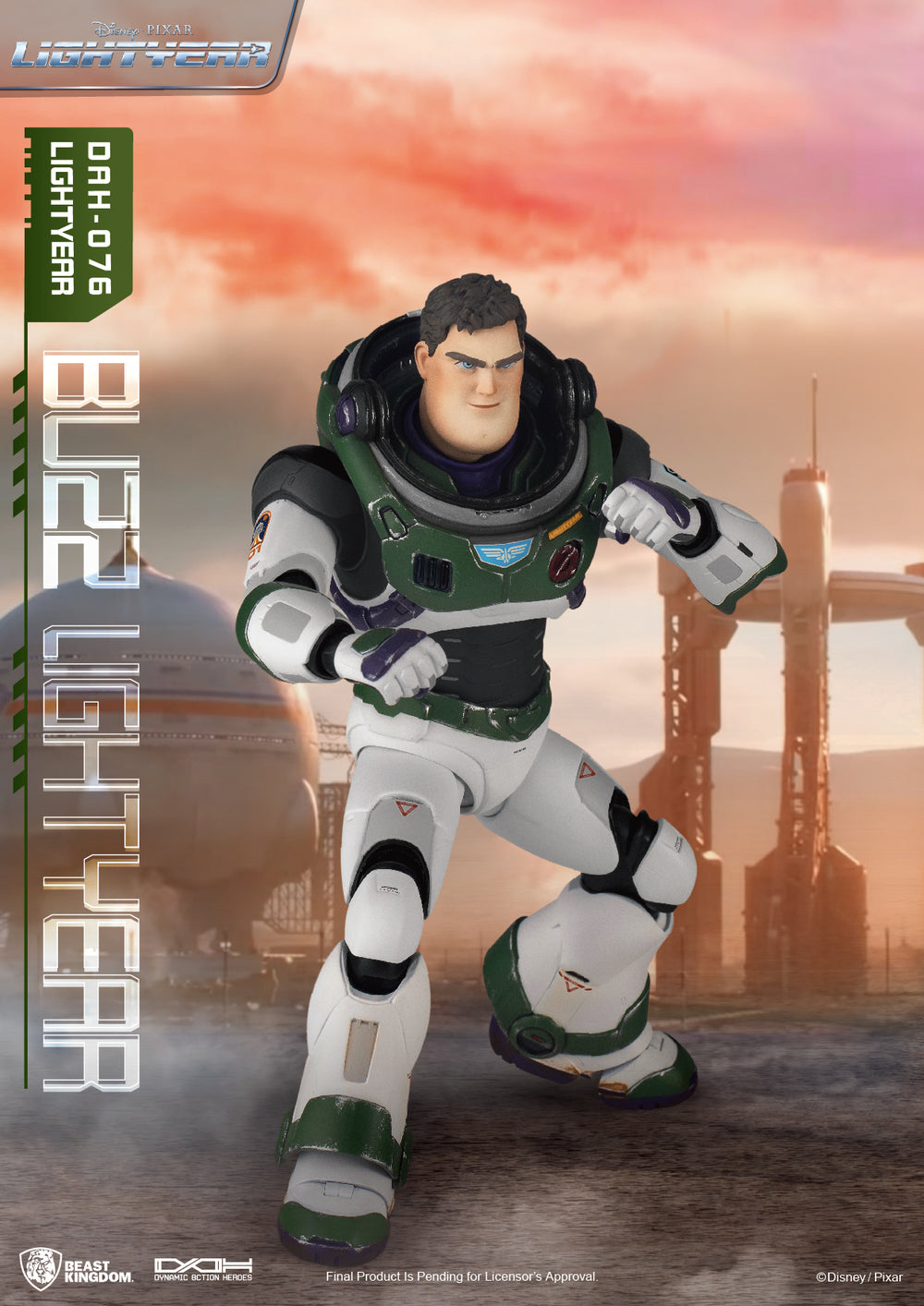 Beast Kingdom Dynamic Action Heroes: Disney Buzz Lightyear - Lightyear Alpha Suit DAH-076