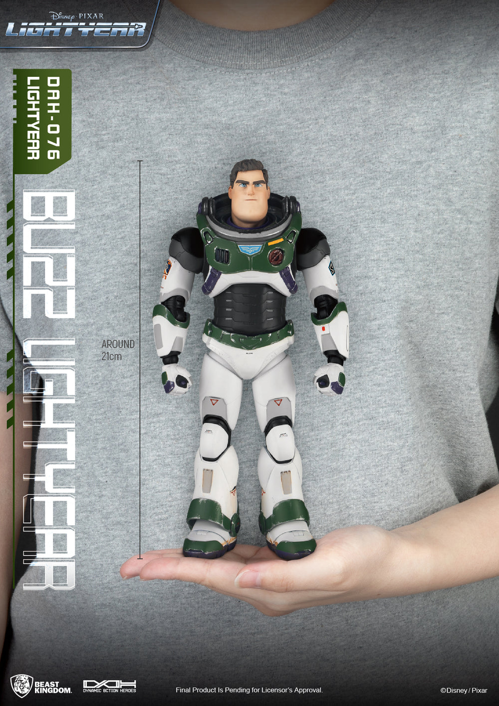 Beast Kingdom Dynamic Action Heroes: Disney Buzz Lightyear - Lightyear Alpha Suit DAH-076