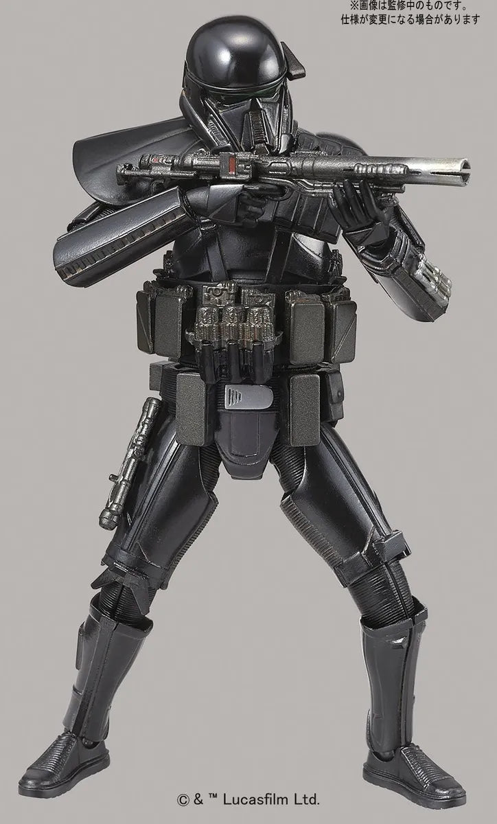 Bandai Hobby Gunpla Model Kit: Star Wars - Death Trooper Escala 1/12 Kit de Plastico