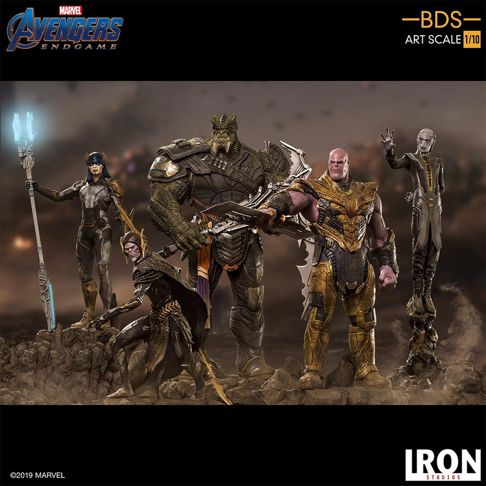 IRON Studios: Avengers Endgame - Proxima Midnight Black Order Escala 1/10