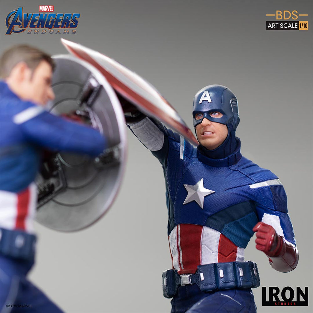 IRON Studios: Avengers Endgame - Capitan America 2023 Escala 1/10