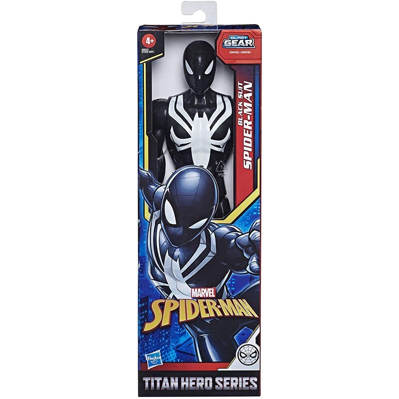 Marvel Titan Hero Series: Spider Man Traje Negro