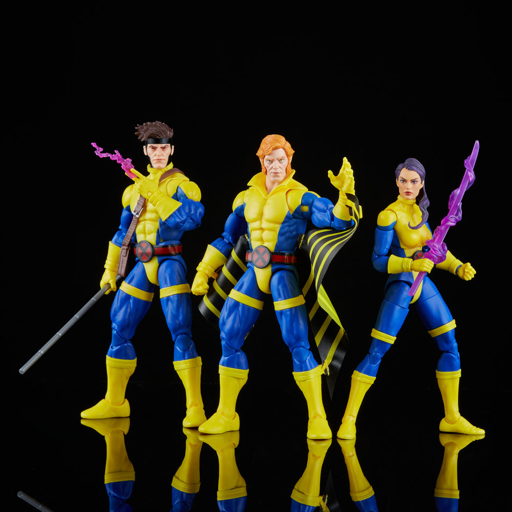 Marvel Legends: X Men - Banshee, Gambito y Psylocke 3 Pack Preventa Exclusiva