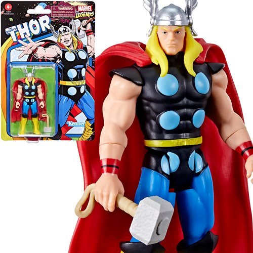 Marvel Legends Retro: Mighty Thor - Thor 3.75 Pulgadas