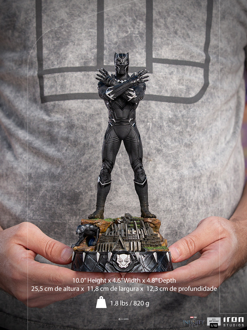 IRON Studios: The Infinity Saga - Black Panther Deluxe Escala de Arte 1/10