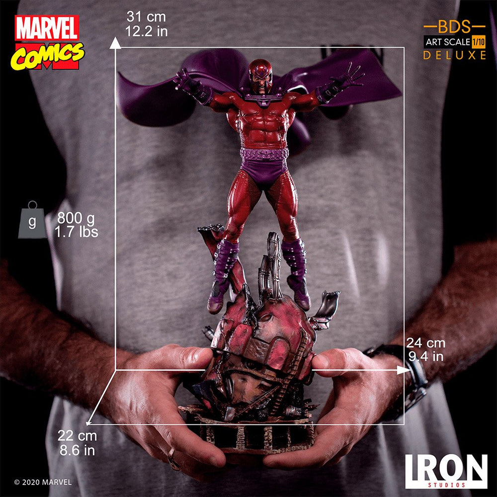 IRON Studios: X Men - Magneto Deluxe Escala de Arte 1/10