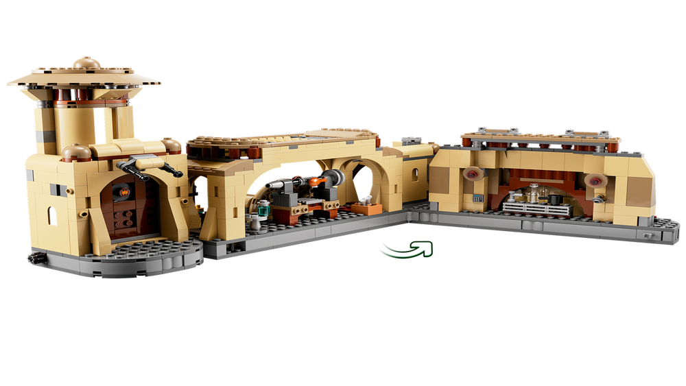LEGO Star Wars Sala del Trono de Boba Fett 75326