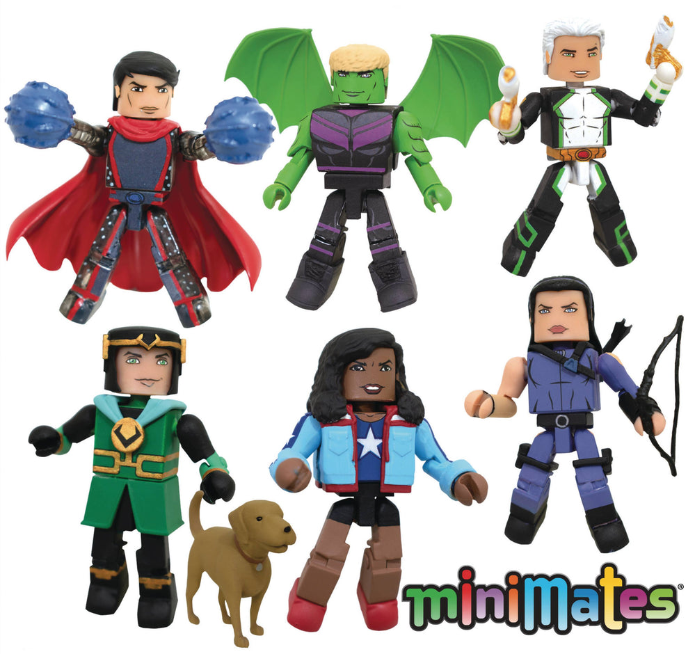 Diamond Select Toys Minimates: Marvel Avengers - Avengers Deluxe Set Completo