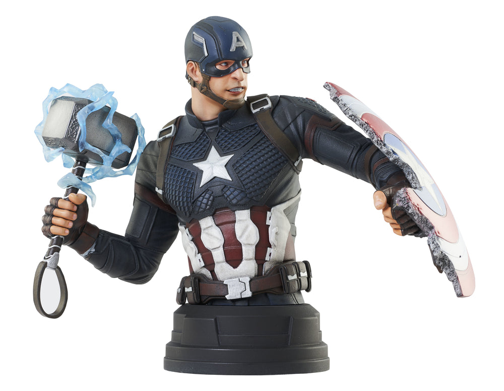 Diamond Select Toys Bust: Marvel Avengers Endgame - Capitan America Escala 1/6