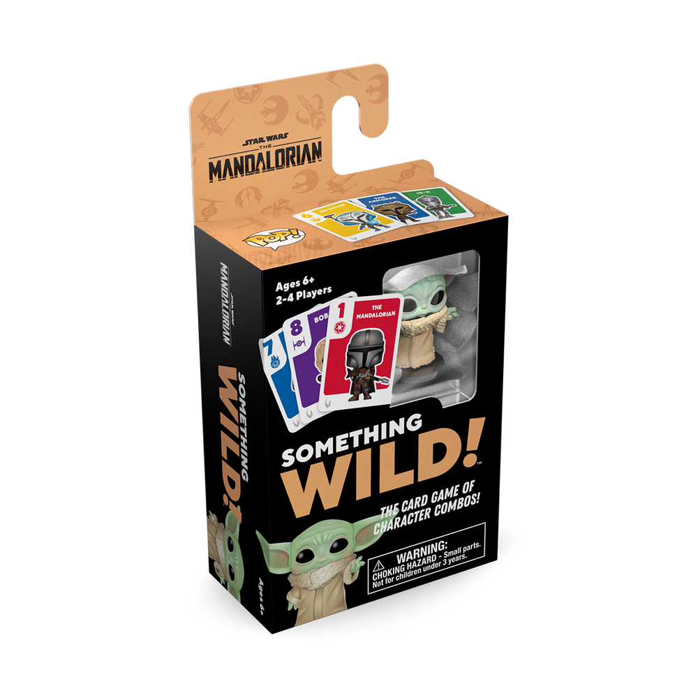 Funko Juego de Cartas: Something Wild Stars Wars Mandaloriano - Grogu Navidad