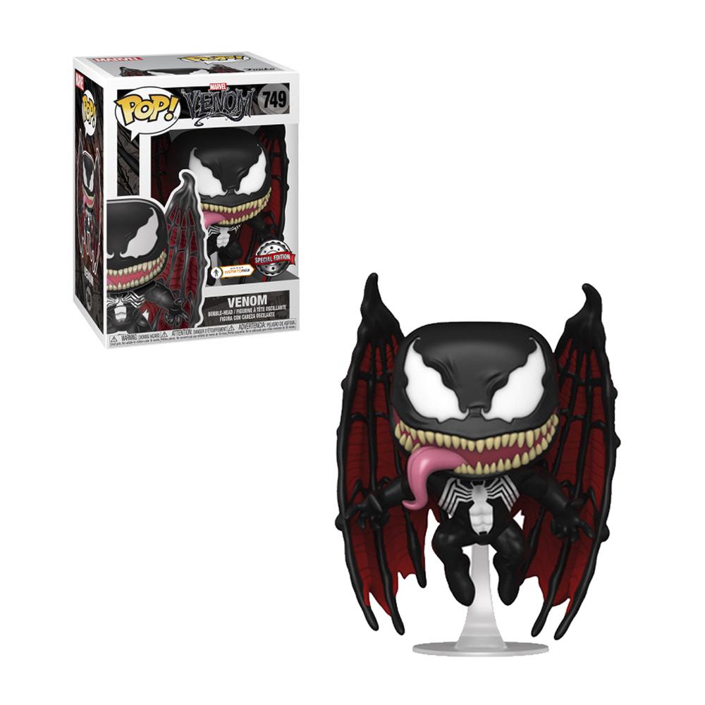 Funko Pop Marvel: Venom - Venom con Alas Exclusivo