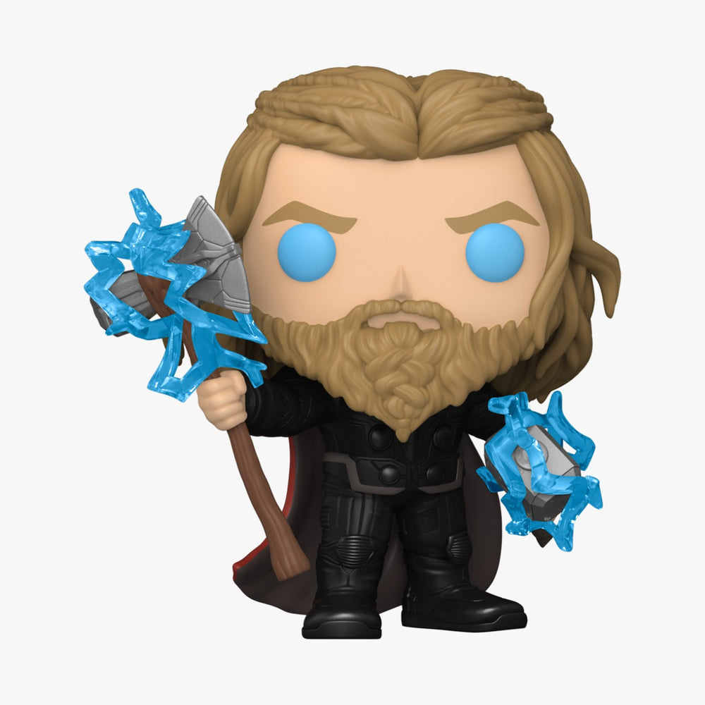 Funko Pop Marvel: Avengers End Game - Thor con Trueno Glow Exclusivo