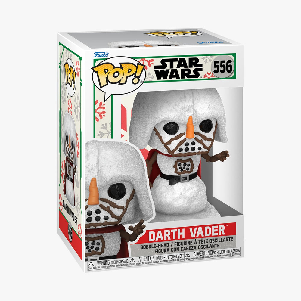 Funko Pop Star Wars: Navidad - Darth Vader Hombre de Nieve