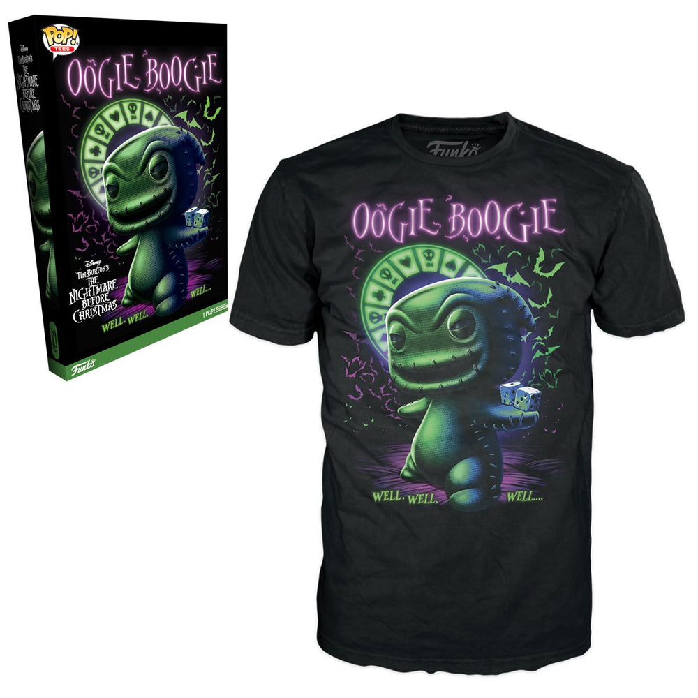 Funko Boxed Tee: Disney Mundo De Jack - Oogie Boogie Playera Mediana