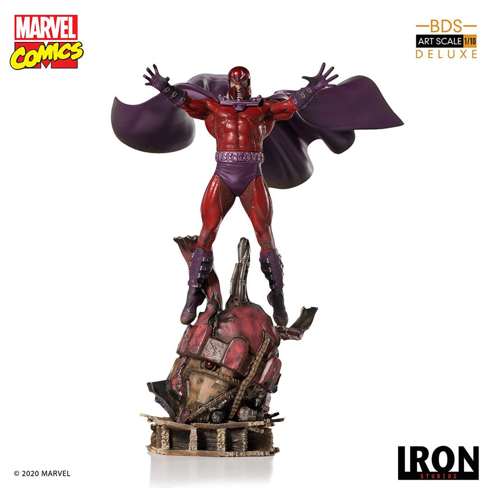 IRON Studios: X Men - Magneto Deluxe Escala de Arte 1/10