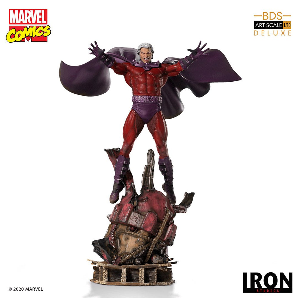 IRON Studios: X Men - Magneto Deluxe Escala de Arte 1/10