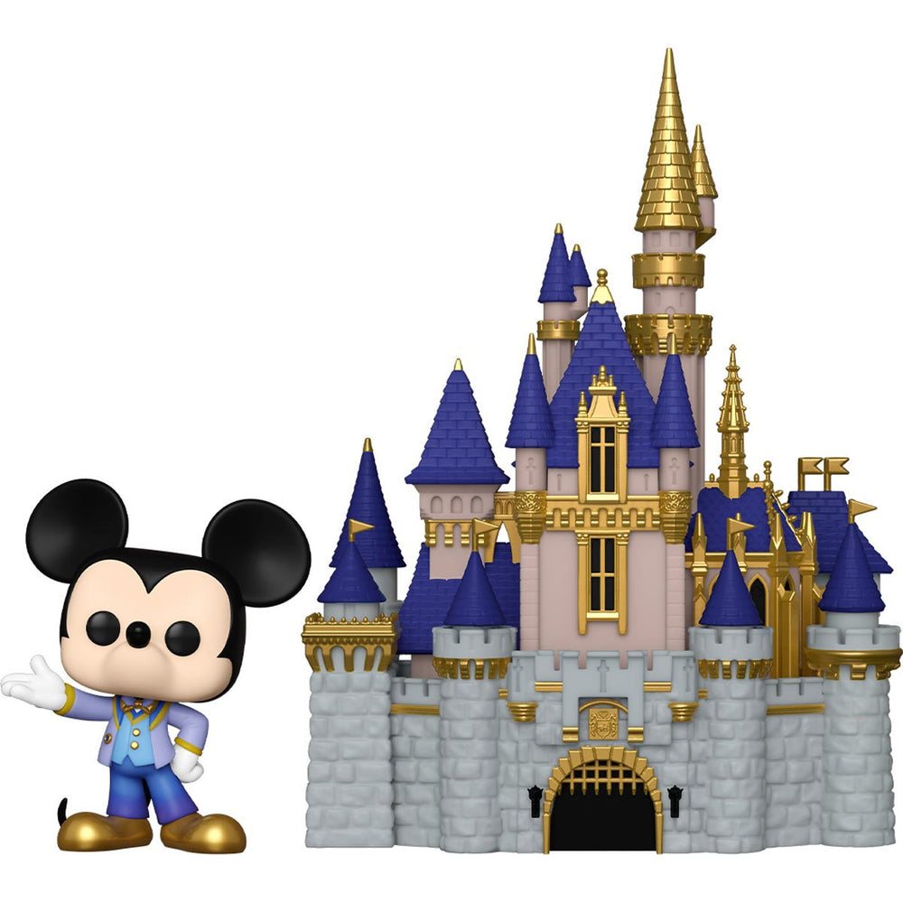 Funko Pop Town: Walt Disney World 50 Aniversario - Castillo y Mickey