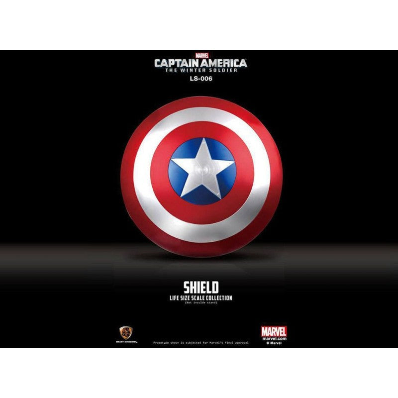 Beast Kingdom Life Size Marvel: Capitan America 2 - Escudo del Capitan America Replica