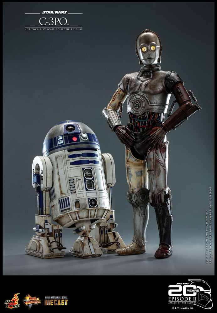 Hot Toys Masterpiece Series Diecast: Star Wars - C 3PO Escala 1/6