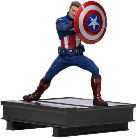 IRON Studios: Avengers Endgame - Capitan America 2023 Escala 1/10