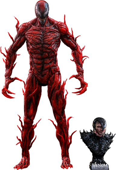 Hot Toys Movie Masterpiece Series: Venom Let There Be Carnage - Carnage Version Deluxe Escala 1/6