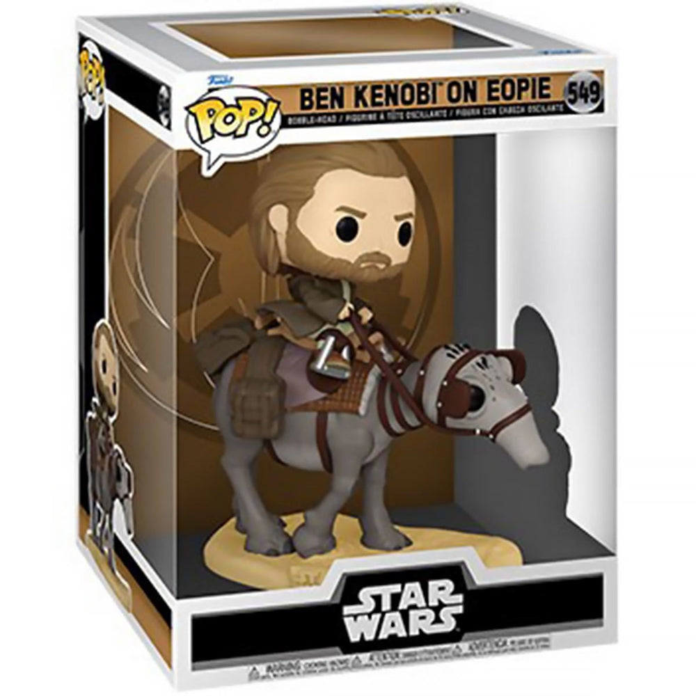 Funko Pop Ride Deluxe: Star Wars Obi Wan Kenobi - Ben Kenobi en Eopie
