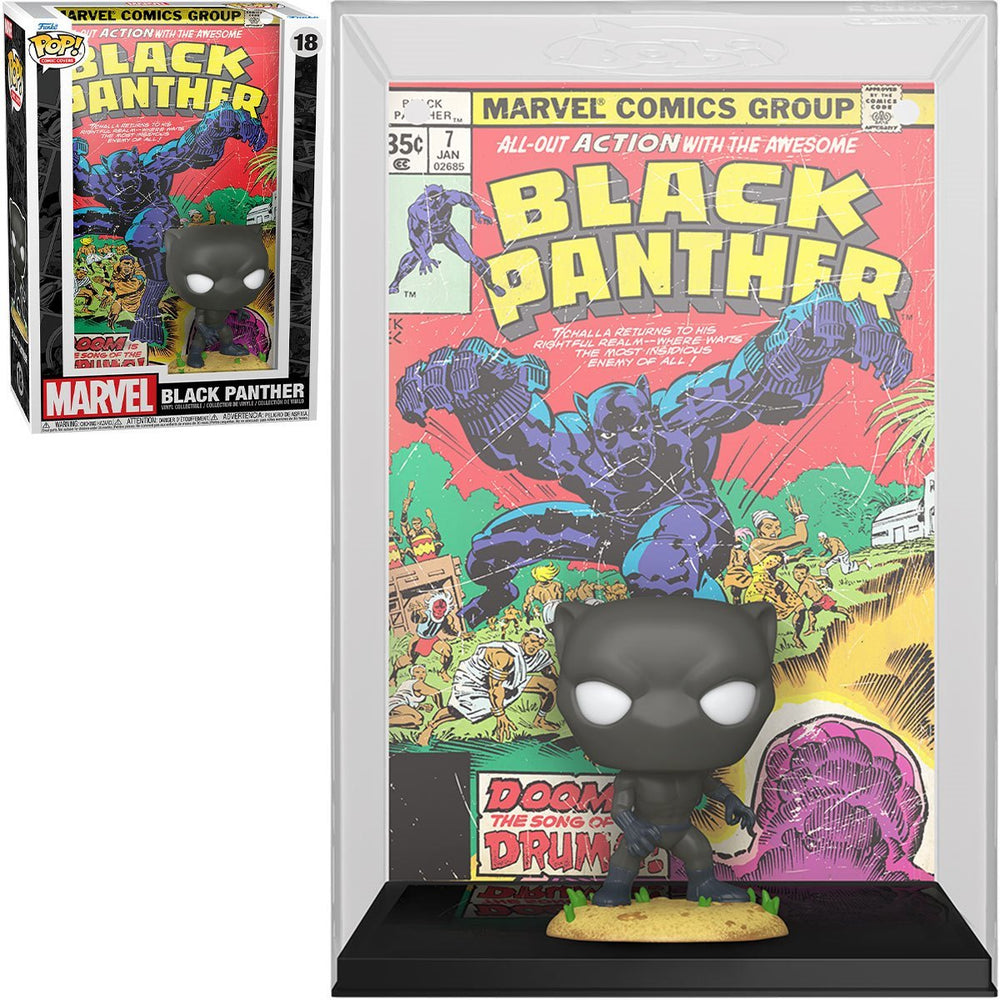 Funko Pop Comic Cover: Marvel - Black Panther