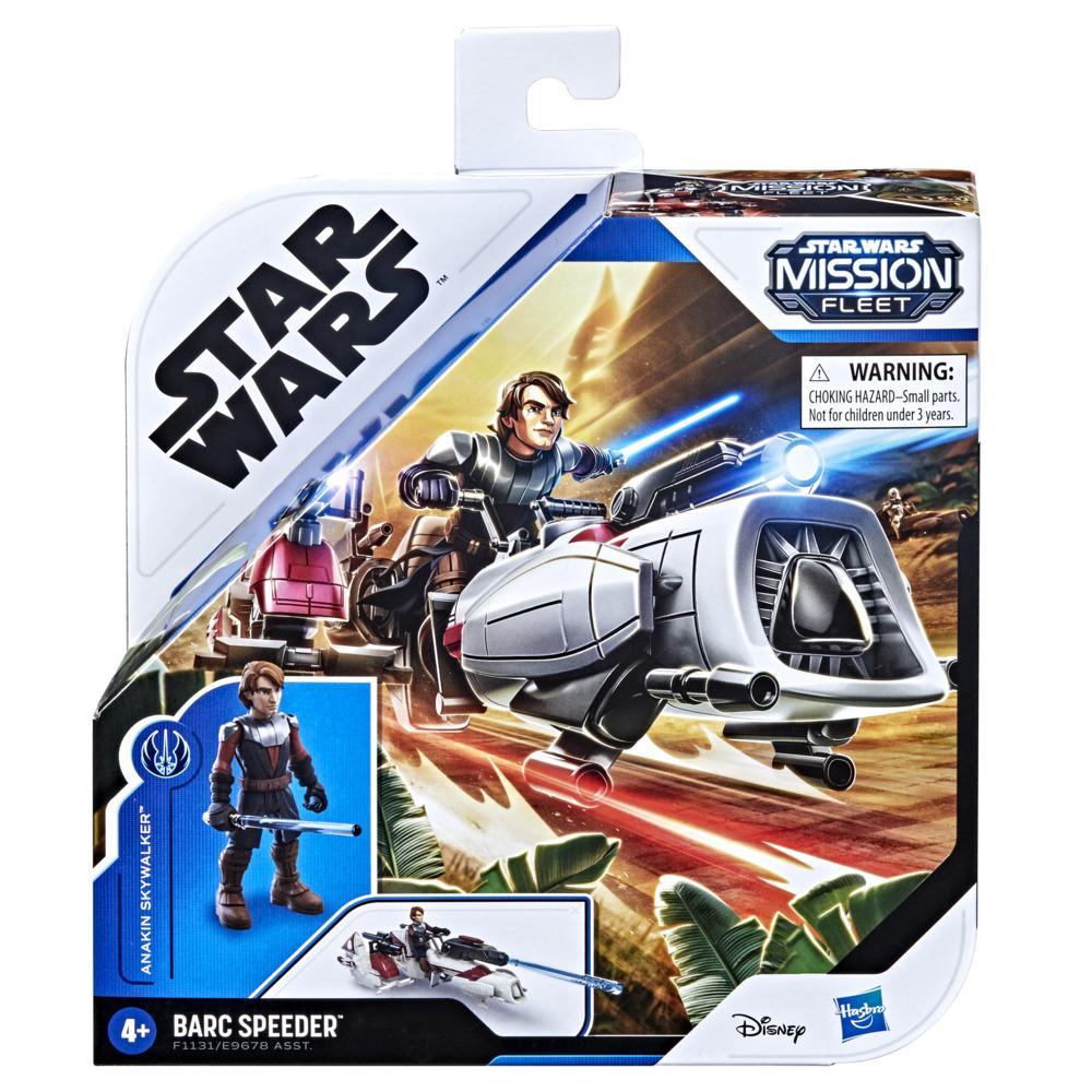 Star Wars Mission Fleet: Anakin Skywalker Con Barc Speeder