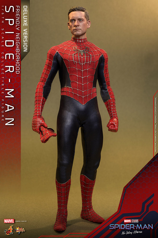 Hoy Toys Movie Masterpiece Series: Marvel Spiderman No Way Home - Tobey Maguire Deluxe Escala 1/6