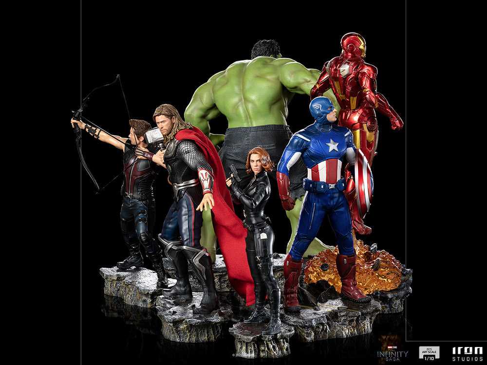 IRON Studios: Marvel The Infinity Saga - Black Widow Batalla de Nueva York BDS Escala de Arte 1/10