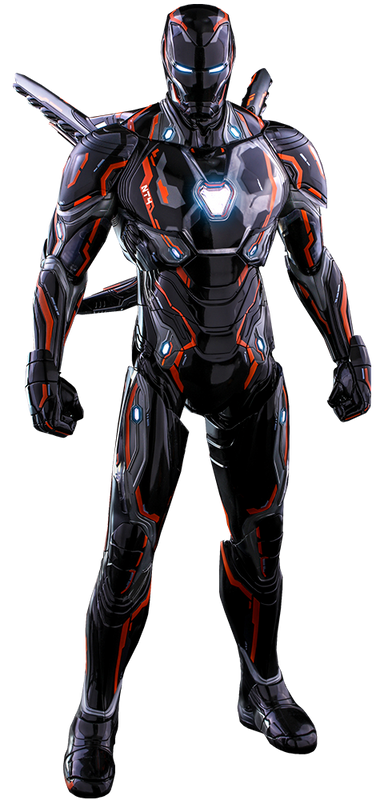 Hot Toys Movie Masterpiece Diecast: Marvel Avengers Infinity War - Neon Tech Iron Man Escala 1/6 Exclusivo