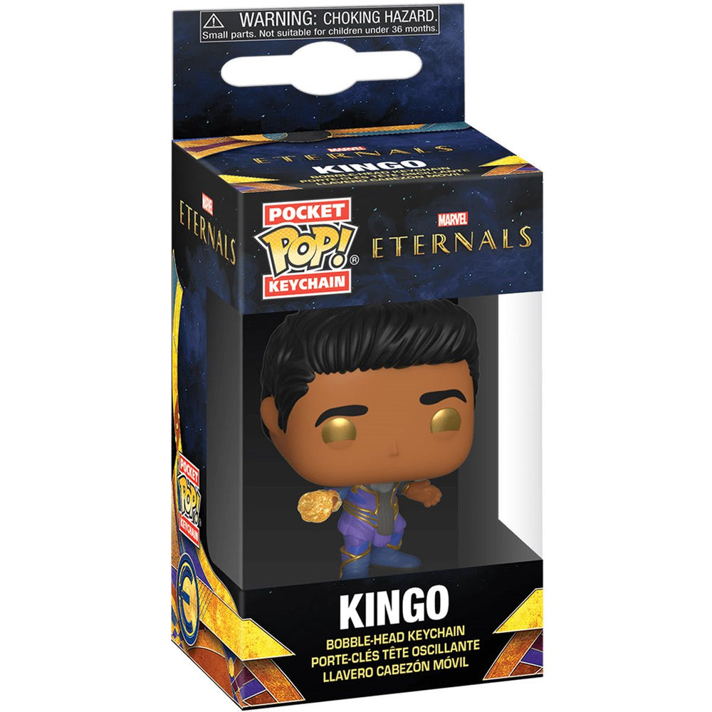 Funko Pocket Pop Keychain: Marvel Eternals - Kingo Llavero