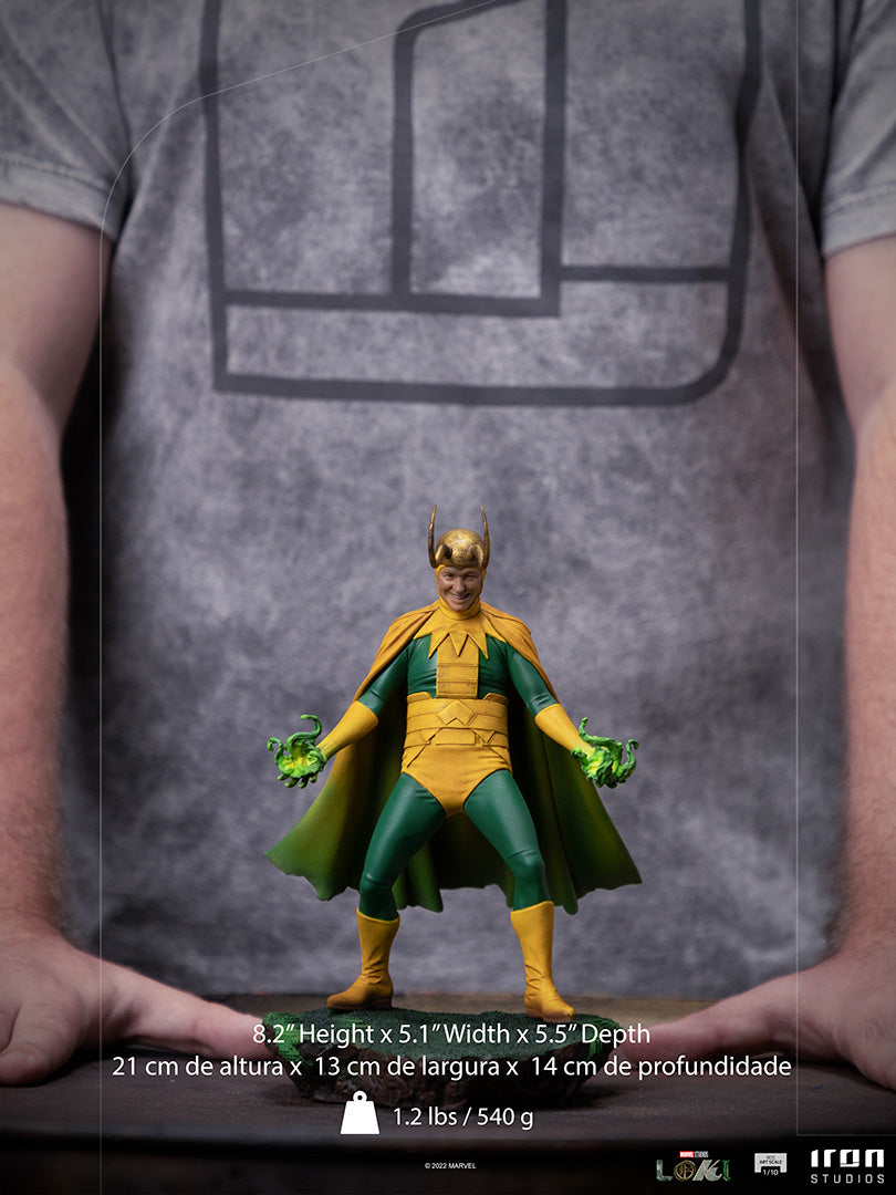 IRON Studios: Marvel Loki - Loki Variante Clasica BDS Escala de Arte 1/10