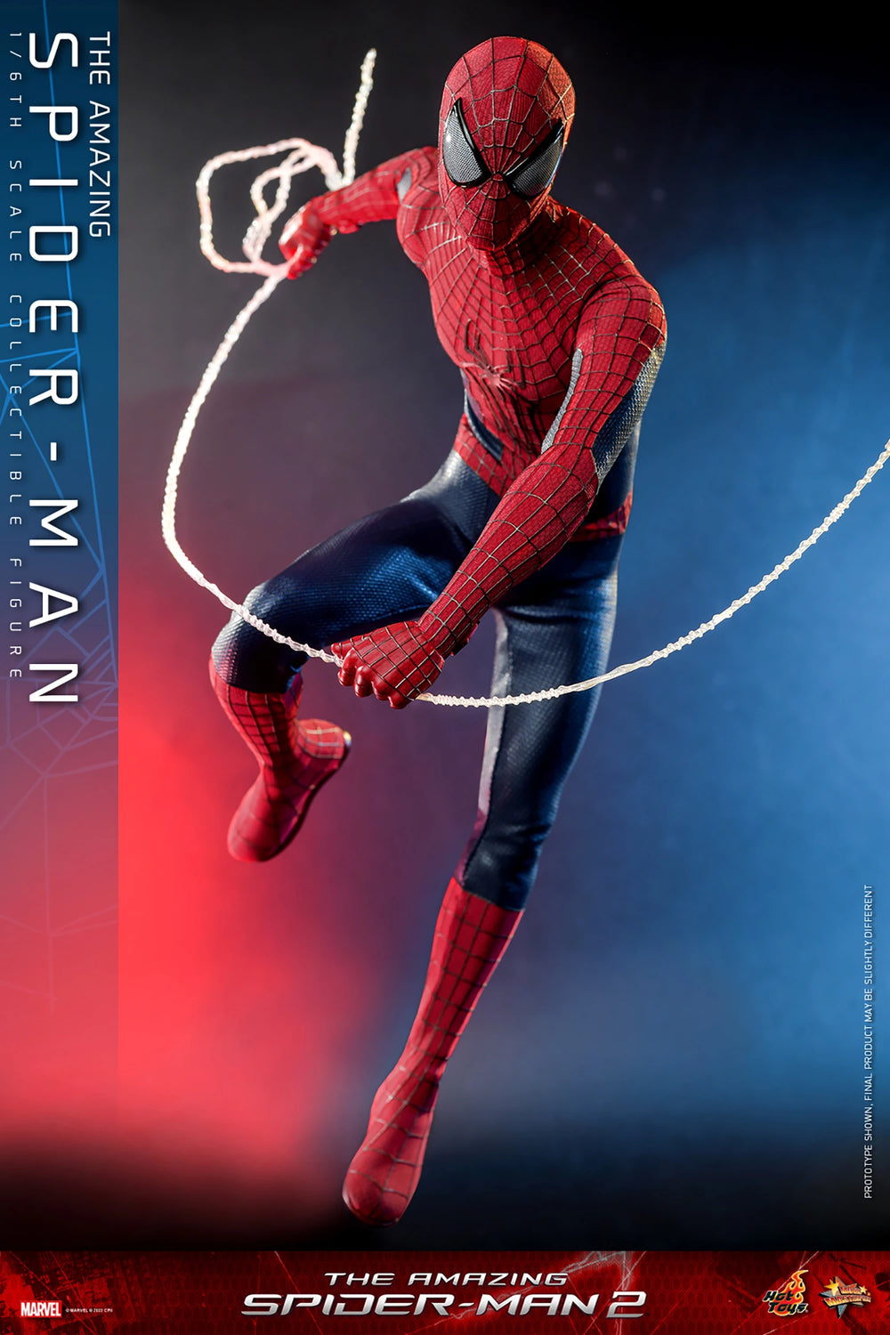 Hot Toys Masterpiece Series Movie: Marvel Amazing Spiderman 2 - Spiderman Escala 1/6