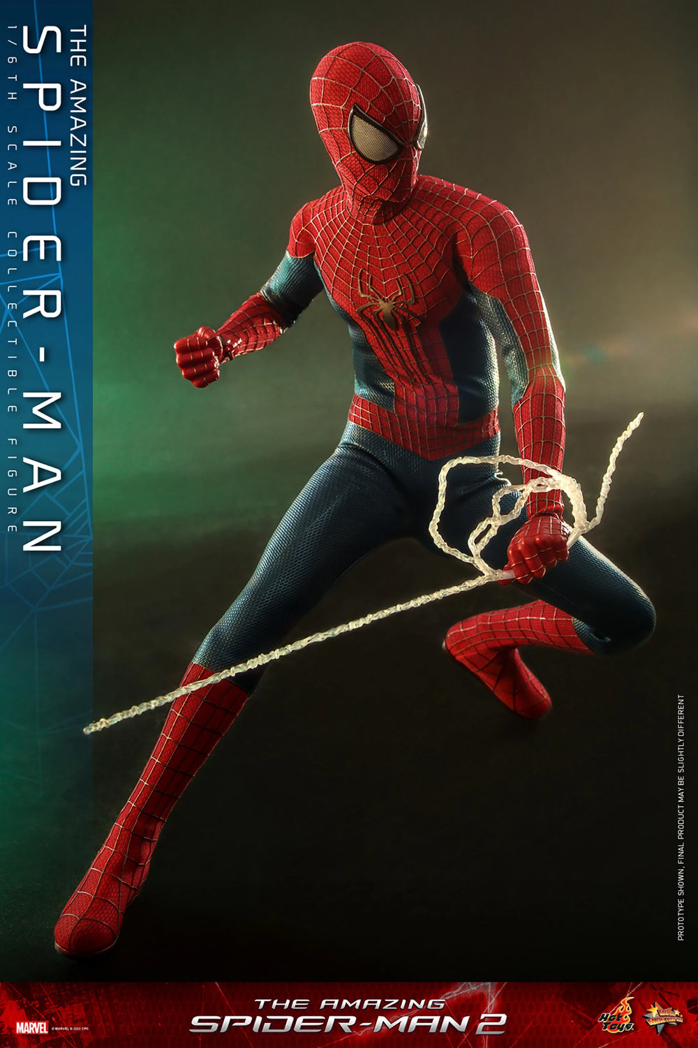Hot Toys Masterpiece Series Movie: Marvel Amazing Spiderman 2 - Spiderman Escala 1/6