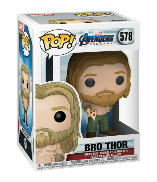 Funko Pop Marvel: Avengers Endgame - Thor Gordo con Pizza