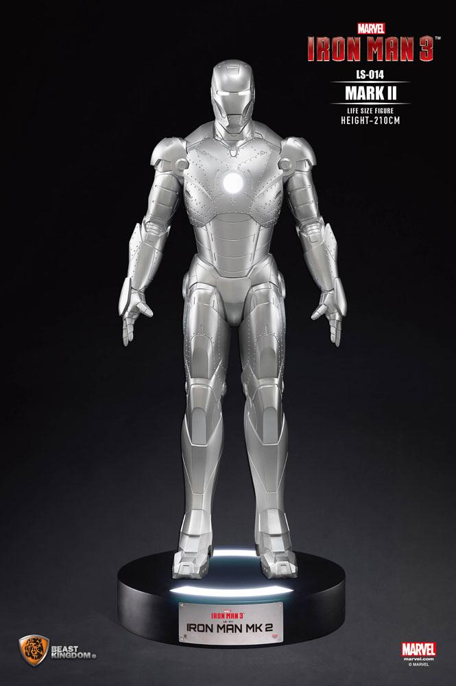 Beast Kingdom Life Size Marvel: Iron Man 3 - Mark II Escala 1/1